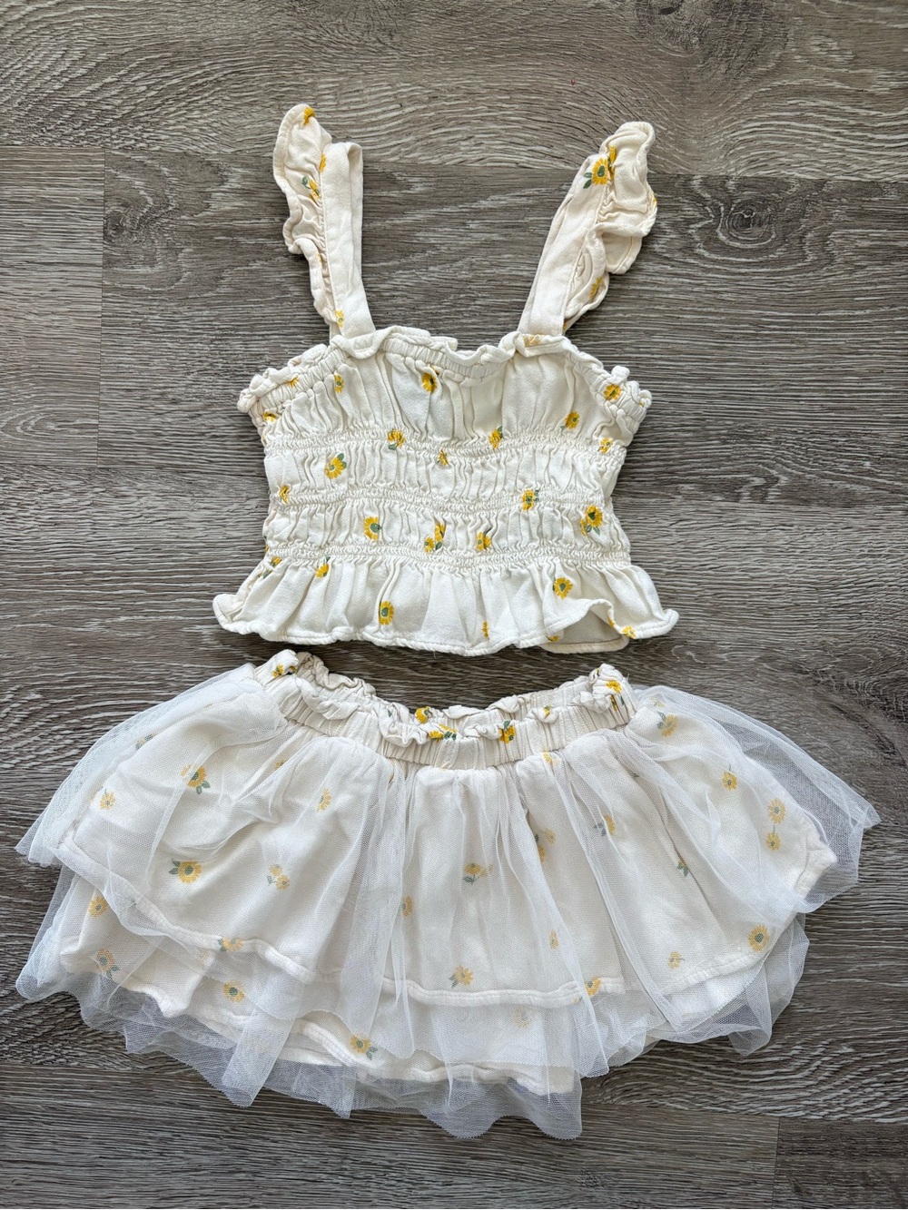 Old Navy Floral Tutu Set (3t)